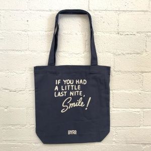 Byrd “If you had a little tote bag”